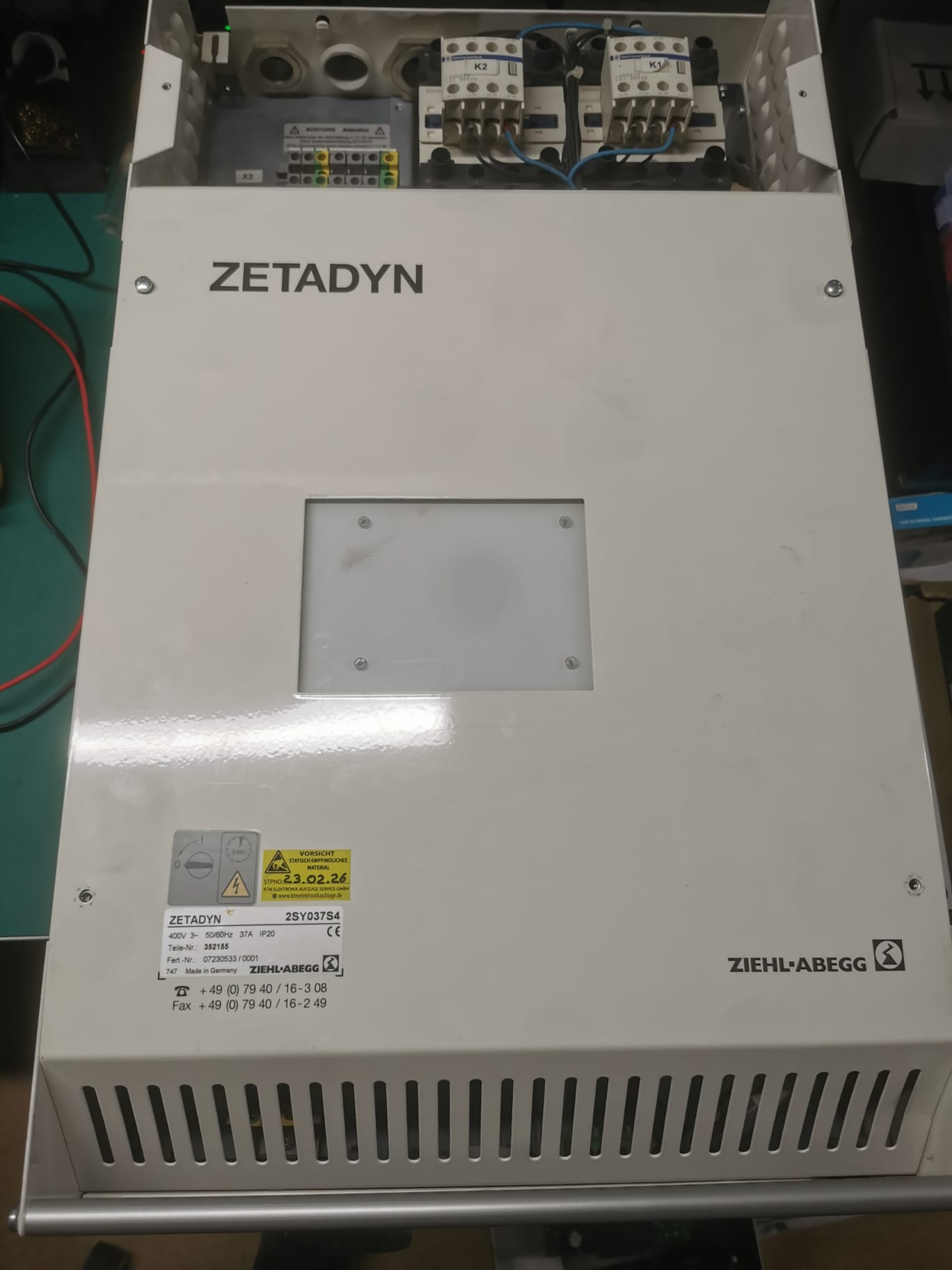 Ziehl Abegg Zetadyn 2CF017S4